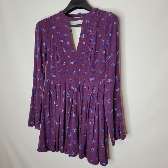 🎉💕HP💕🎉 Free People Purple Mini Dress - Picture 5 of 14